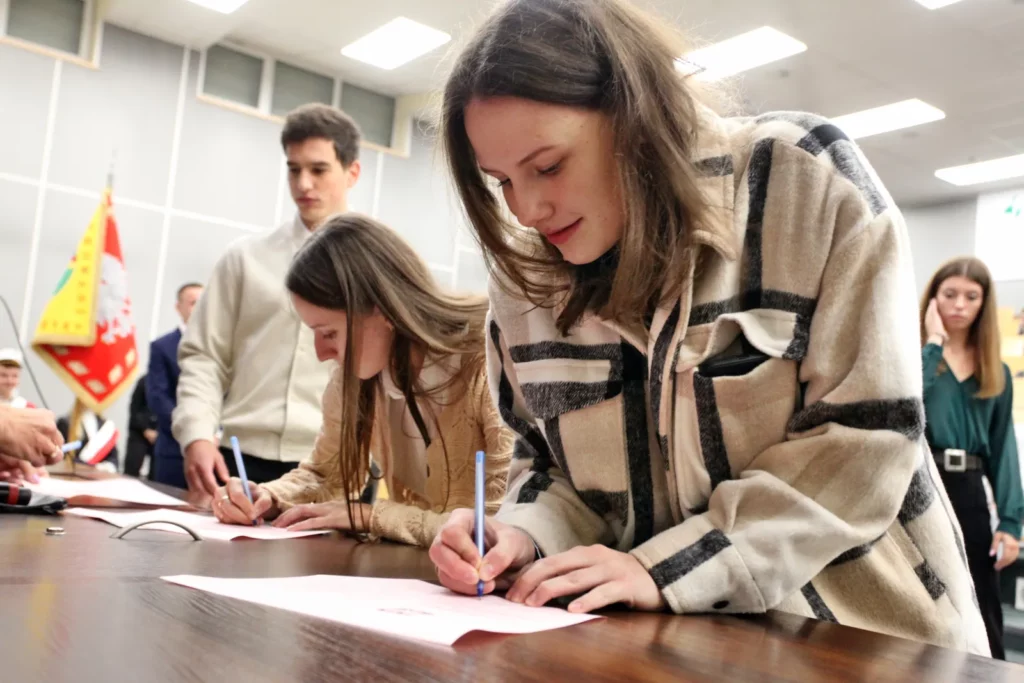 Fot. Adam Stępień - Immatrykulacja studentów Wydziału WFiS, kierunek WF, Sport, TiR - II stopień