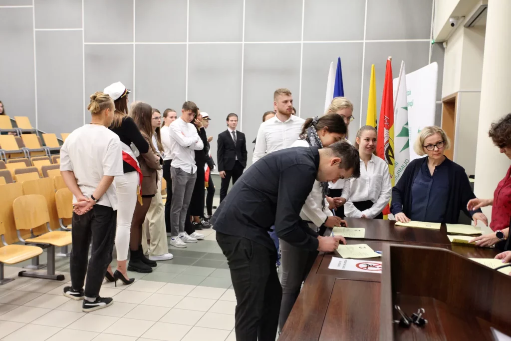 Fot. Adam Stępień - Immatrykulacja studentów Wydziału WFiS, kierunek WF, Sport, TiR - II stopień