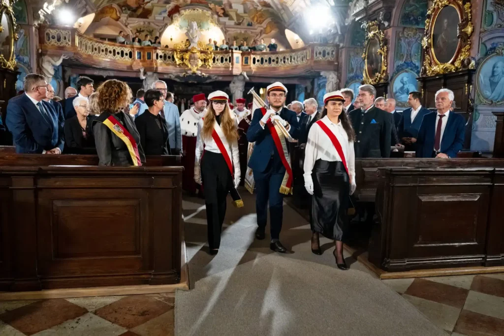 Fot. Grzegorz Rajter - Święto Nauki we Wrocławiu - uroczyste posiedzenie Kolegium Rektorów Uczelni Wrocławia i Opola
