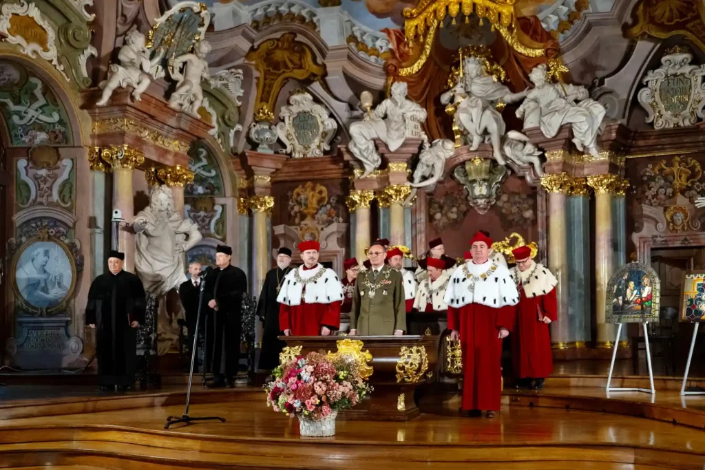 Fot. Grzegorz Rajter - Święto Nauki we Wrocławiu - uroczyste posiedzenie Kolegium Rektorów Uczelni Wrocławia i Opola