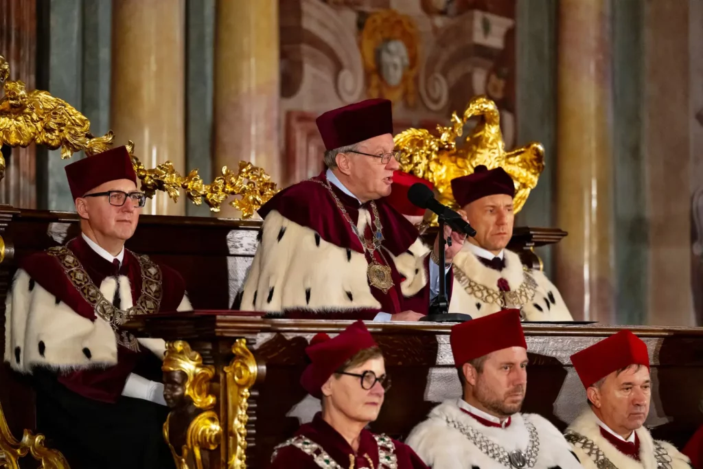 Fot. Grzegorz Rajter - Święto Nauki we Wrocławiu - uroczyste posiedzenie Kolegium Rektorów Uczelni Wrocławia i Opola