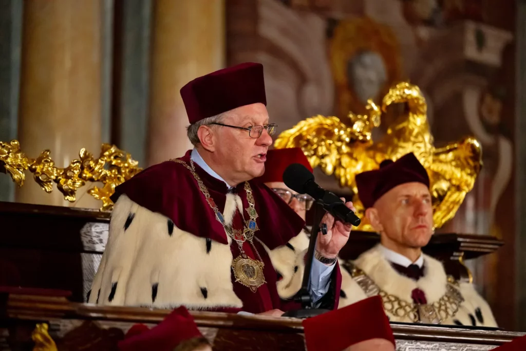 Fot. Grzegorz Rajter - Święto Nauki we Wrocławiu - uroczyste posiedzenie Kolegium Rektorów Uczelni Wrocławia i Opola