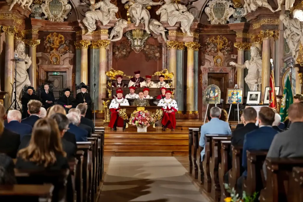 Fot. Grzegorz Rajter - Święto Nauki we Wrocławiu - uroczyste posiedzenie Kolegium Rektorów Uczelni Wrocławia i Opola
