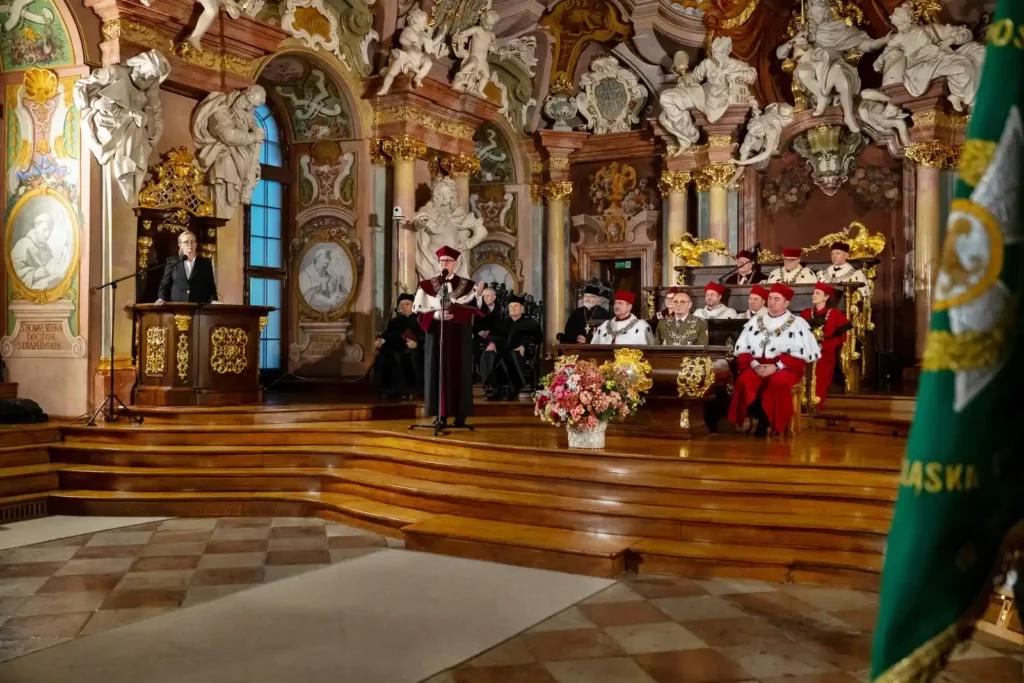 Fot. Grzegorz Rajter - Święto Nauki we Wrocławiu - uroczyste posiedzenie Kolegium Rektorów Uczelni Wrocławia i Opola