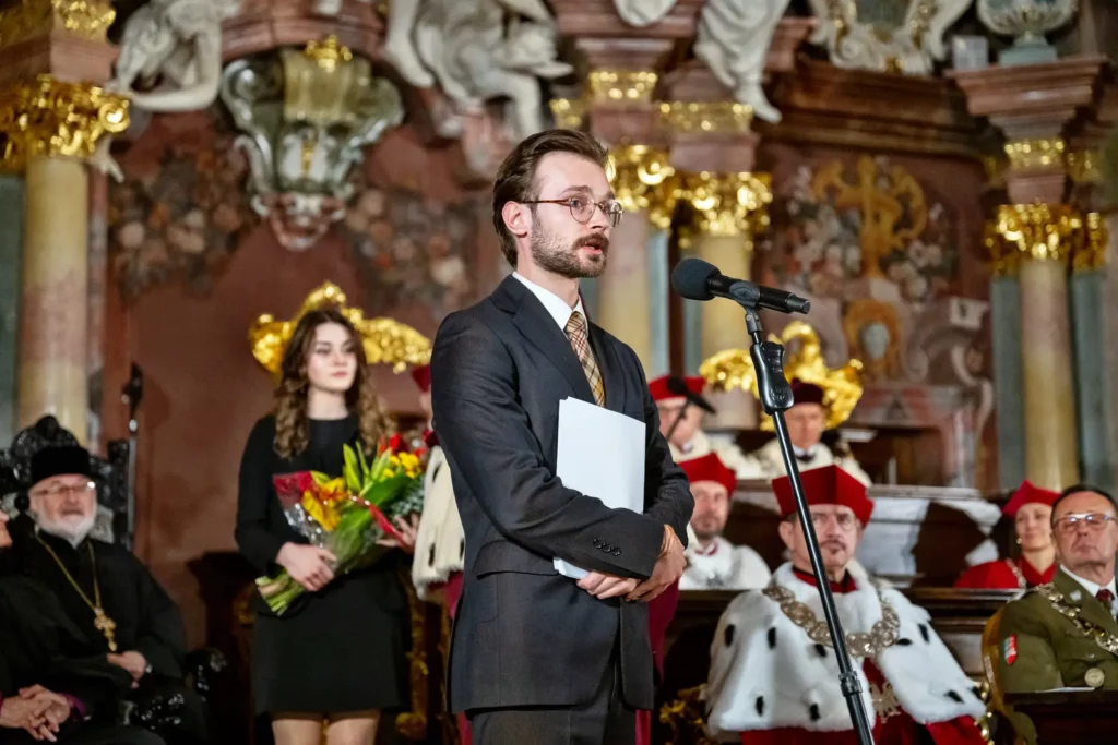 Fot. Grzegorz Rajter - Święto Nauki we Wrocławiu - uroczyste posiedzenie Kolegium Rektorów Uczelni Wrocławia i Opola