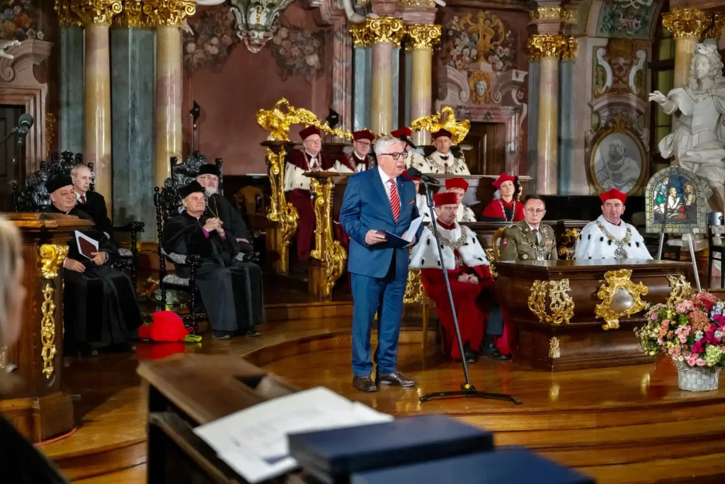 Fot. Grzegorz Rajter - Święto Nauki we Wrocławiu - uroczyste posiedzenie Kolegium Rektorów Uczelni Wrocławia i Opola