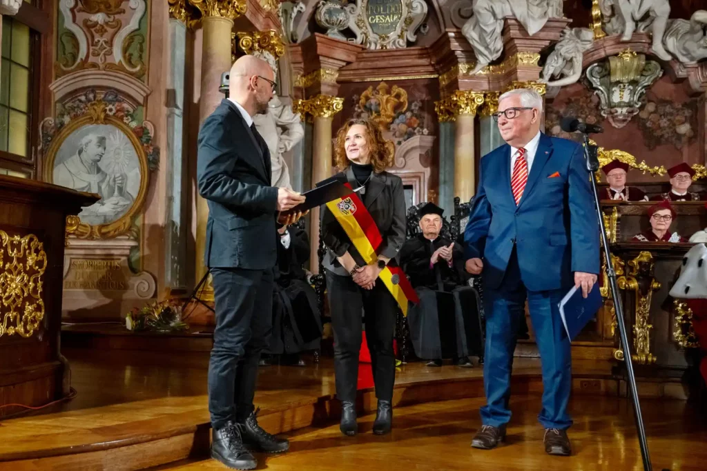 Fot. Grzegorz Rajter - Święto Nauki we Wrocławiu - uroczyste posiedzenie Kolegium Rektorów Uczelni Wrocławia i Opola