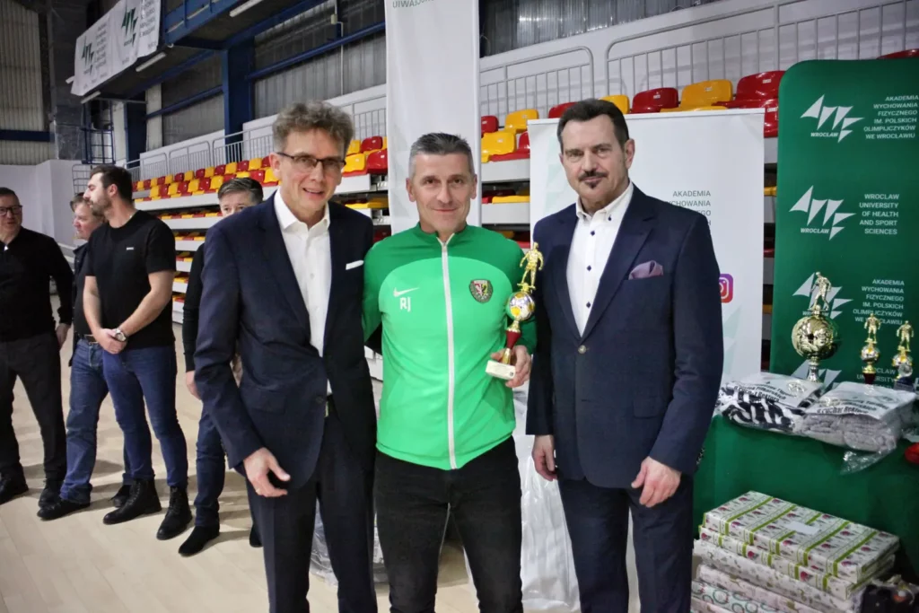 Fot. Adam Stępień - XXXV Świąteczny Turniej Szóstek Piłkarskich o Puchar Rektora AWF Wrocław