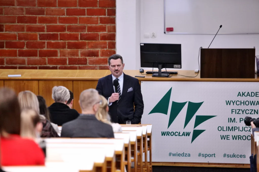 Fot. Adam Stępień - Powołanie Centrum Sportu na AWF Wrocław