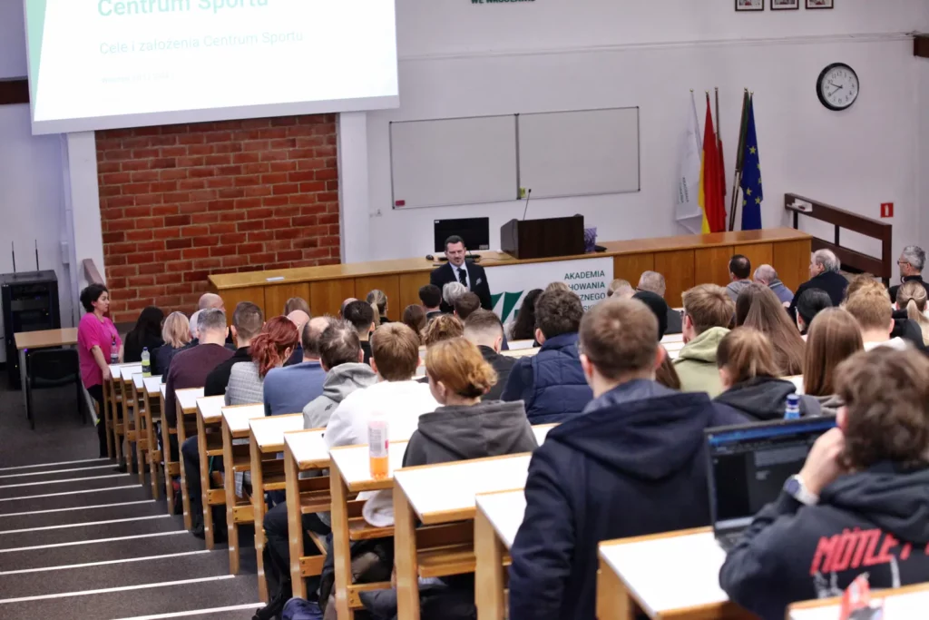 Fot. Adam Stępień - Powołanie Centrum Sportu na AWF Wrocław