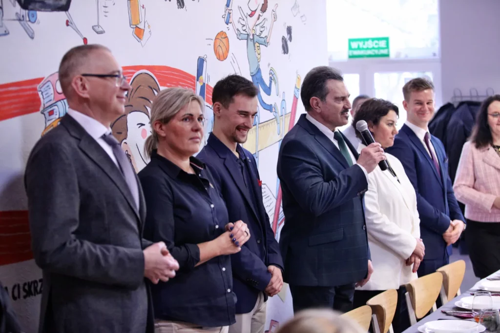 Fot. Adam Stępień - Spotkanie wigilijne z Samorządem Studenckim