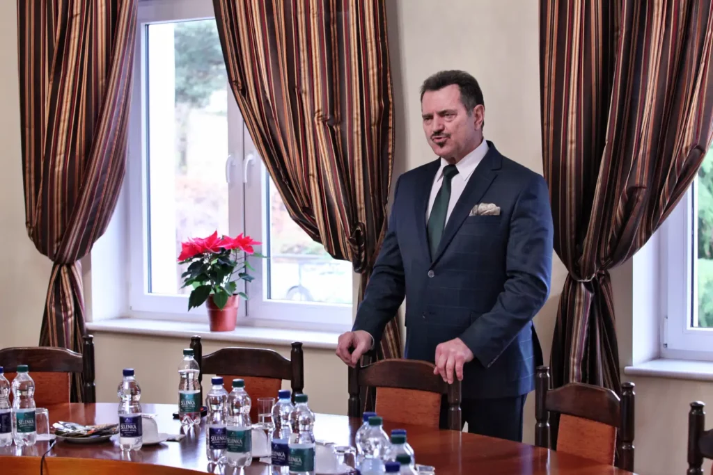 Fot. Adam Stępień - Spotkanie wigilijne z Seniorami Uczelni