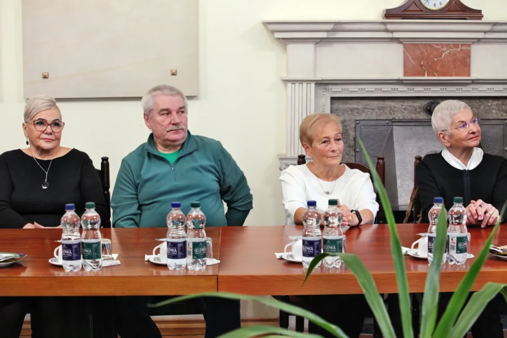 Fot. Adam Stępień - Spotkanie wigilijne z Seniorami Uczelni