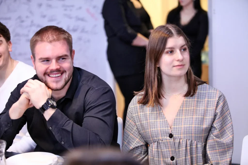 Fot. Adam Stępień - Spotkanie wigilijne z Samorządem Studenckim