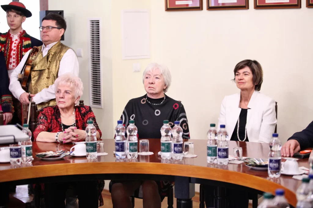 Fot. Adam Stępień - Spotkanie wigilijne z Seniorami Uczelni