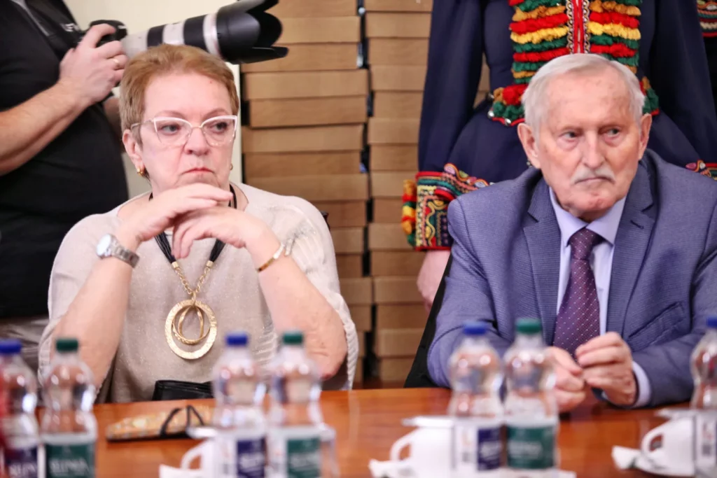 Fot. Adam Stępień - Spotkanie wigilijne z Seniorami Uczelni
