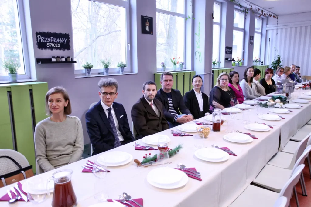Fot. Adam Stępień - Spotkanie wigilijne z Samorządem Studenckim