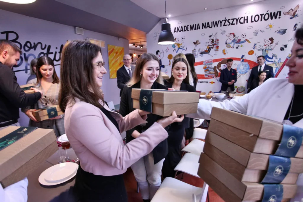 Fot. Adam Stępień - Spotkanie wigilijne z Samorządem Studenckim