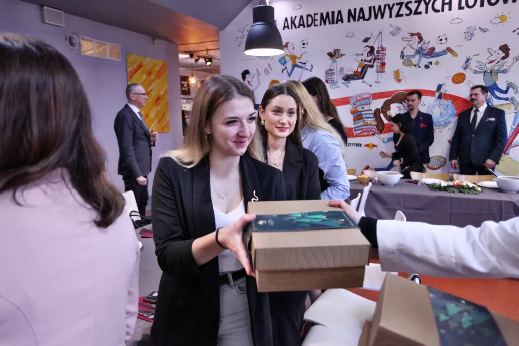 Fot. Adam Stępień - Spotkanie wigilijne z Samorządem Studenckim