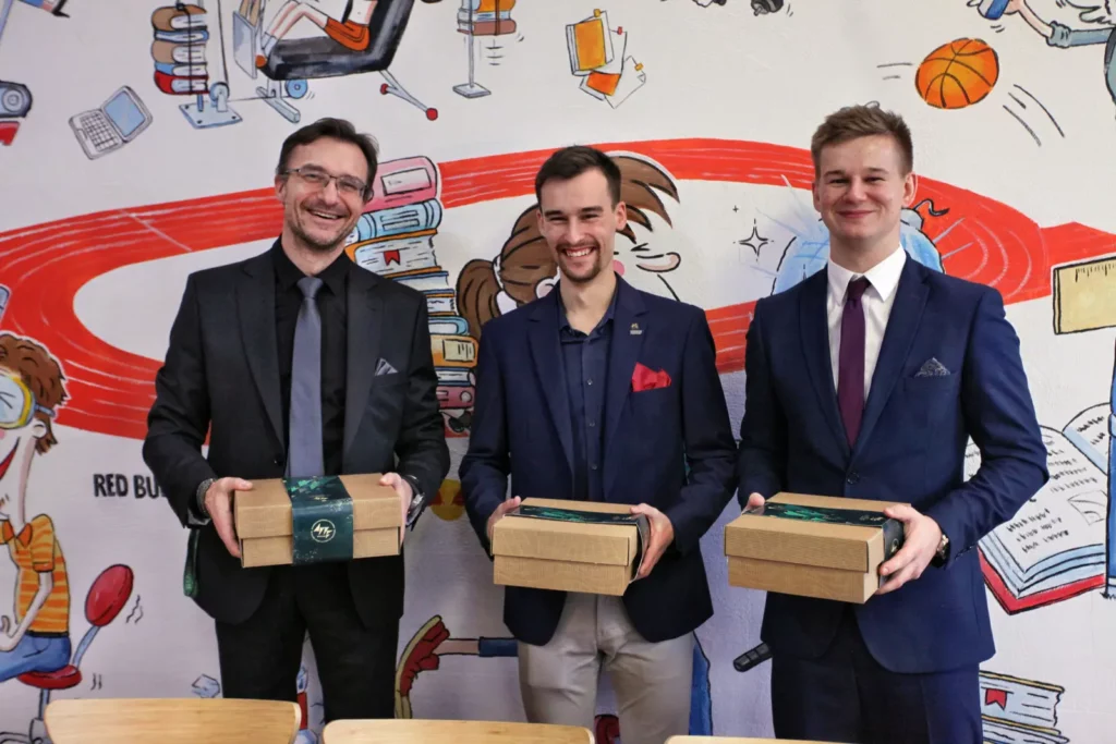 Fot. Adam Stępień - Spotkanie wigilijne z Samorządem Studenckim
