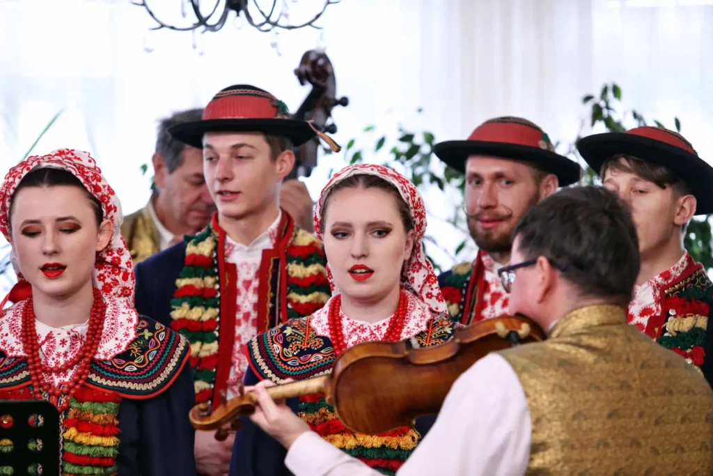Fot. Adam Stępień - Spotkanie wigilijne z Seniorami Uczelni