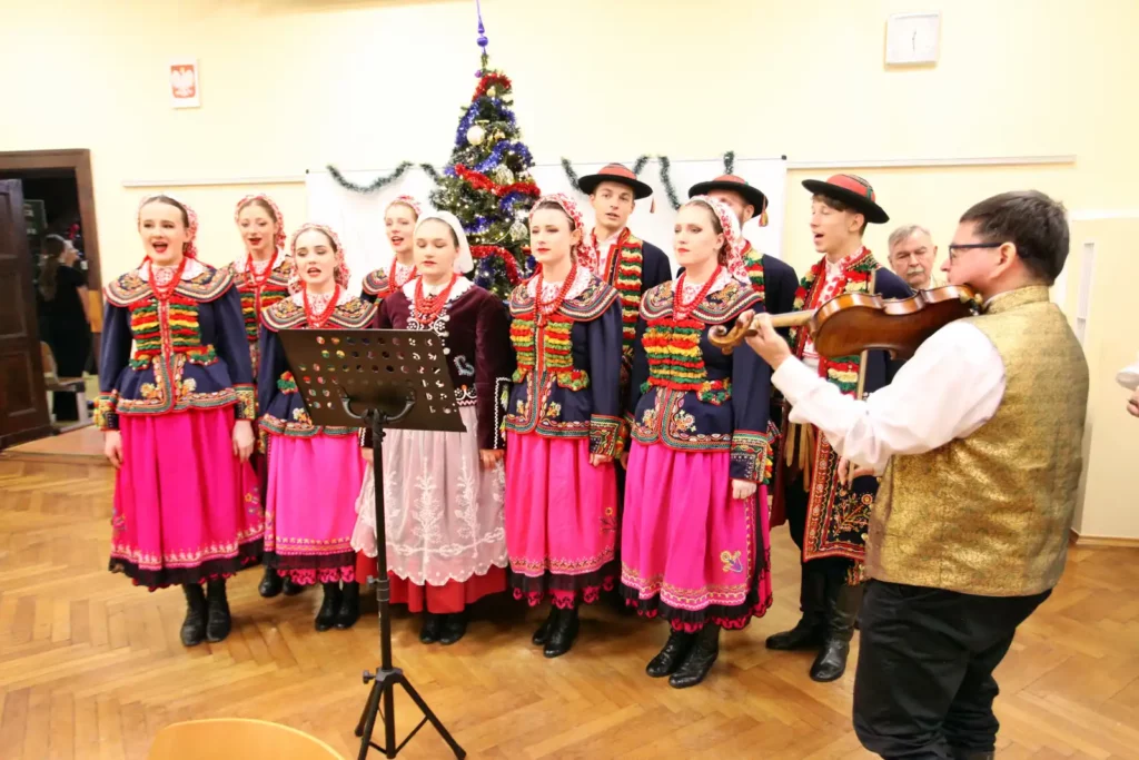 Fot. Adam Stępień - Spotkanie wigilijne z Seniorami Uczelni
