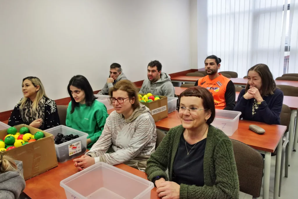 Fot. Adam Stępień - Wykorzystanie piłek EDUball w edukacji i terapii osób dorosłych z niepełnosprawnościami