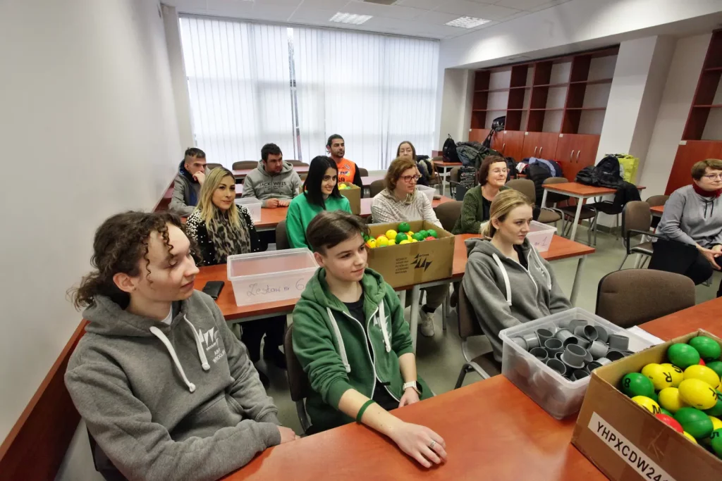 Fot. Adam Stępień - Wykorzystanie piłek EDUball w edukacji i terapii osób dorosłych z niepełnosprawnościami