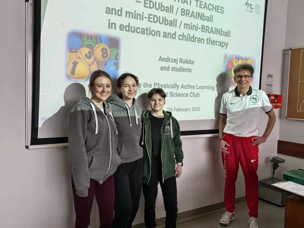Fot. Adam Stępień - Wykorzystanie piłek EDUball w edukacji i terapii osób dorosłych z niepełnosprawnościami