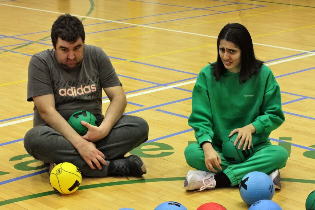 Fot. Adam Stępień - Wykorzystanie piłek EDUball w edukacji i terapii osób dorosłych z niepełnosprawnościami