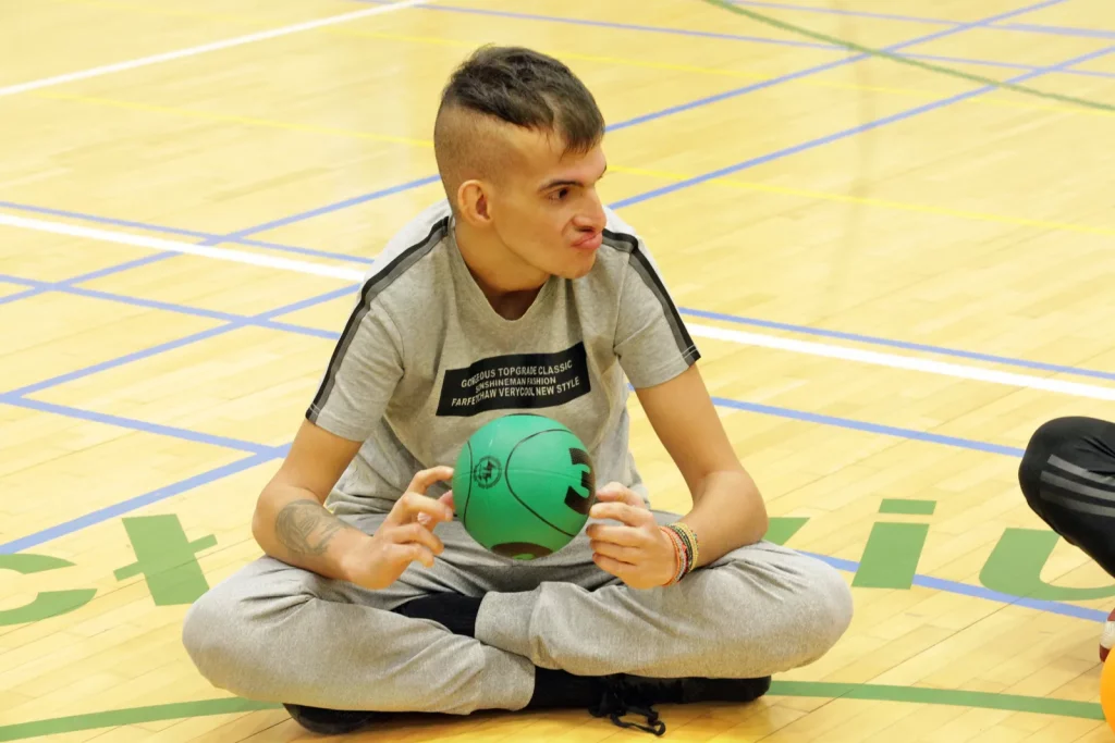 Fot. Adam Stępień - Wykorzystanie piłek EDUball w edukacji i terapii osób dorosłych z niepełnosprawnościami