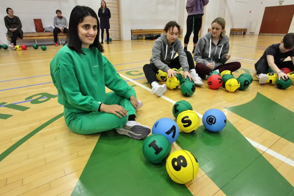 Fot. Adam Stępień - Wykorzystanie piłek EDUball w edukacji i terapii osób dorosłych z niepełnosprawnościami
