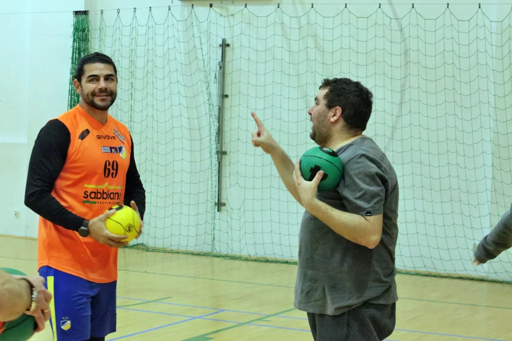 Fot. Adam Stępień - Wykorzystanie piłek EDUball w edukacji i terapii osób dorosłych z niepełnosprawnościami