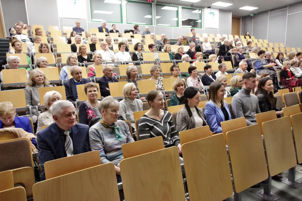 Fot. Adam Stępień - Spotkanie noworoczne społeczności UTW z przedstawicielami władz i pracownikami Uczelni