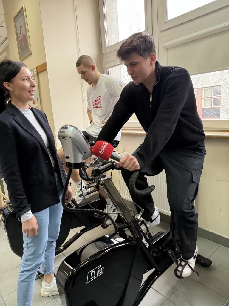 Fot. Katarzyna Pawlak - Spalamy kalorie po zjedzeniu pączka - eksperyment dla dziennikarzy