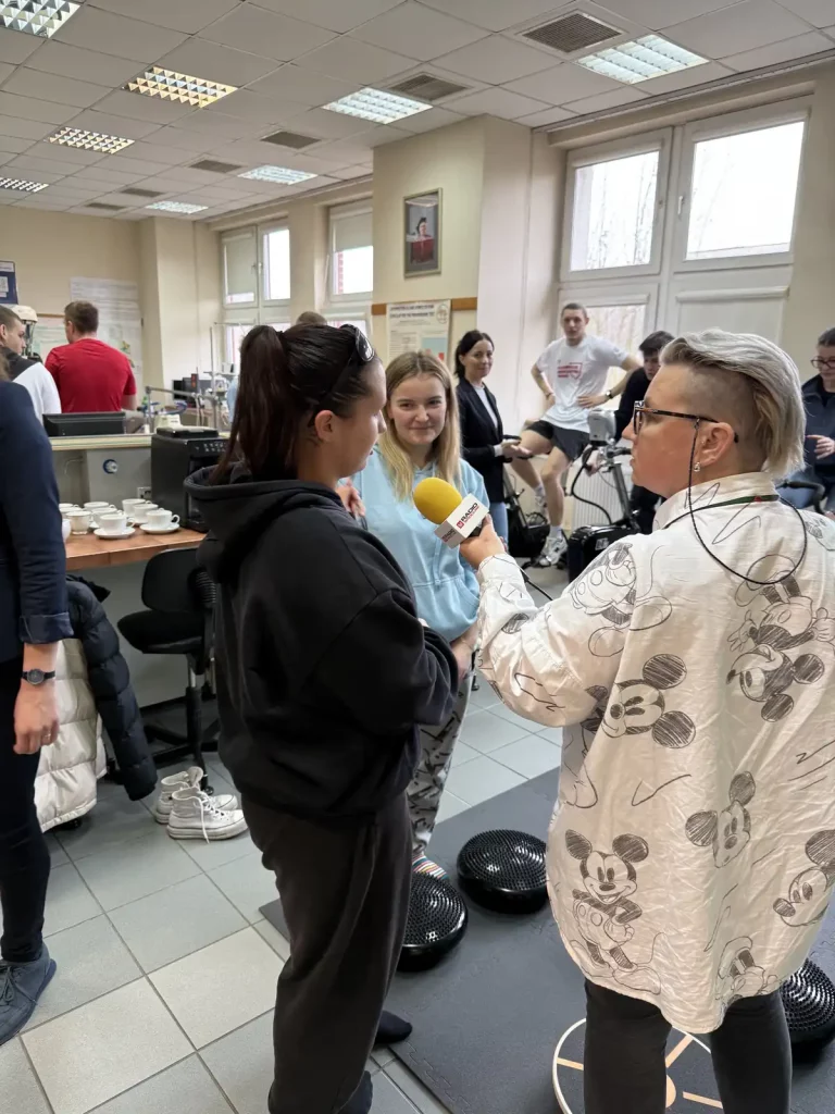 Fot. Katarzyna Pawlak - Spalamy kalorie po zjedzeniu pączka - eksperyment dla dziennikarzy