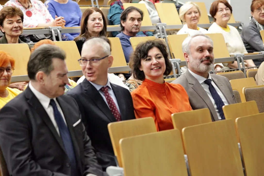 Fot. Adam Stępień - Spotkanie noworoczne społeczności UTW z przedstawicielami władz i pracownikami Uczelni
