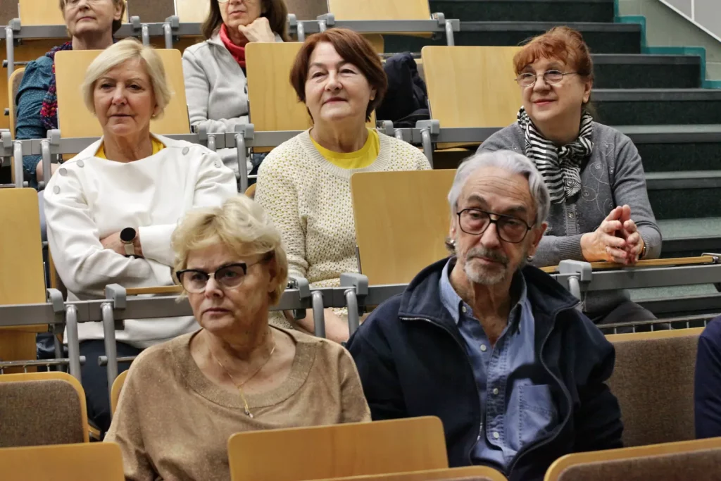Fot. Adam Stępień - Spotkanie noworoczne społeczności UTW z przedstawicielami władz i pracownikami Uczelni