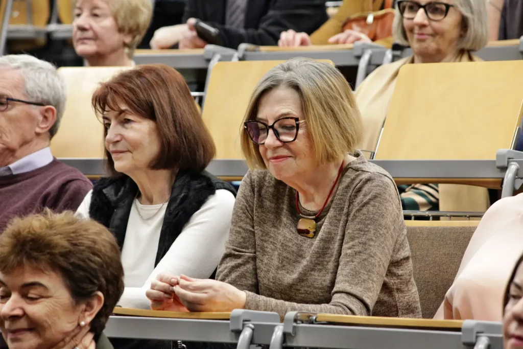 Fot. Adam Stępień - Spotkanie noworoczne społeczności UTW z przedstawicielami władz i pracownikami Uczelni