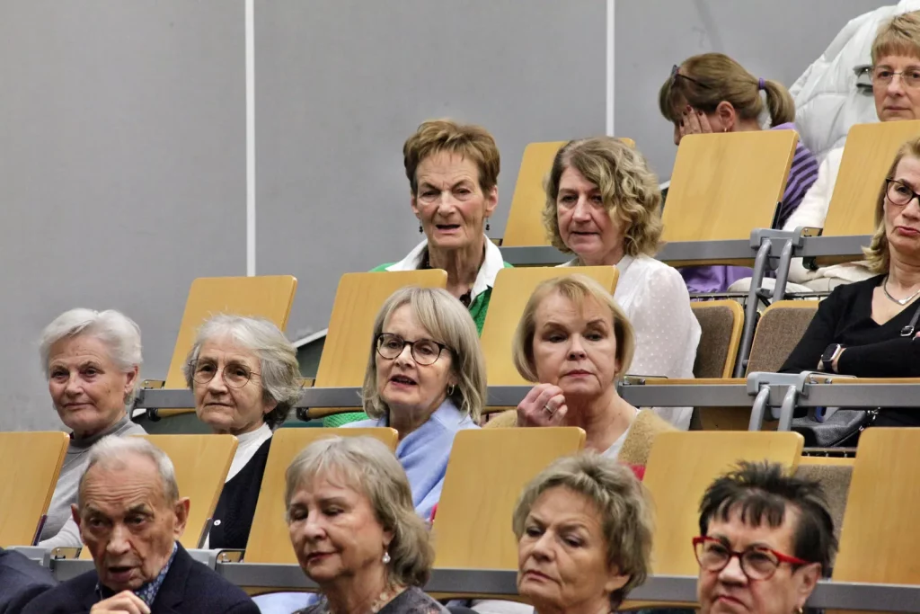 Fot. Adam Stępień - Spotkanie noworoczne społeczności UTW z przedstawicielami władz i pracownikami Uczelni