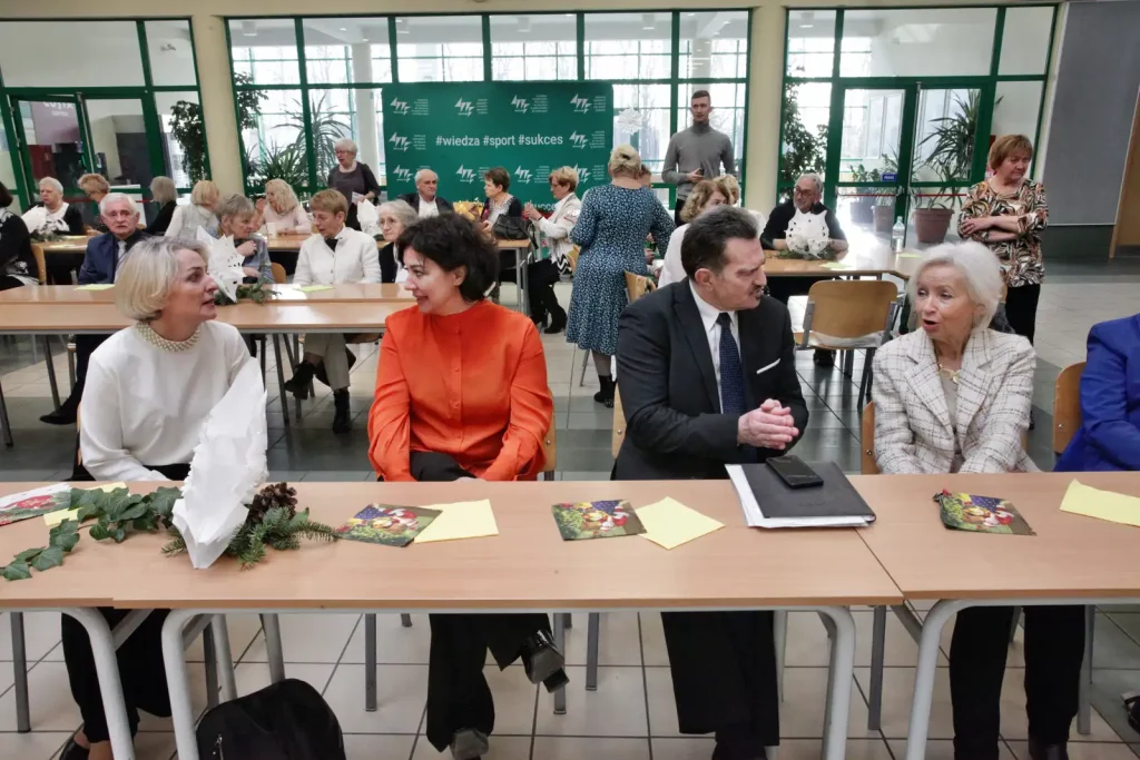 Fot. Adam Stępień - Spotkanie noworoczne społeczności UTW z przedstawicielami władz i pracownikami Uczelni