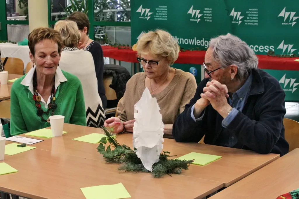 Fot. Adam Stępień - Spotkanie noworoczne społeczności UTW z przedstawicielami władz i pracownikami Uczelni