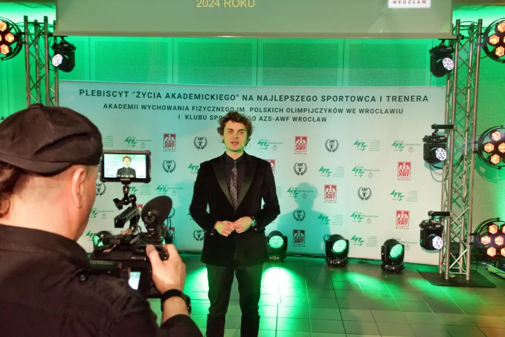 Fot. Adam Stępień - Gala XXXII Plebiscytu na najlepszego sportowca i trenera AWF Wrocław i KS AZS-AWF Wrocław w 2024 roku
