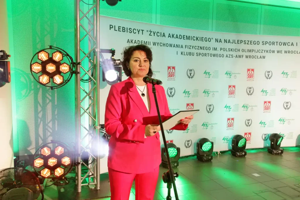 Fot. Adam Stępień - Gala XXXII Plebiscytu na najlepszego sportowca i trenera AWF Wrocław i KS AZS-AWF Wrocław w 2024 roku