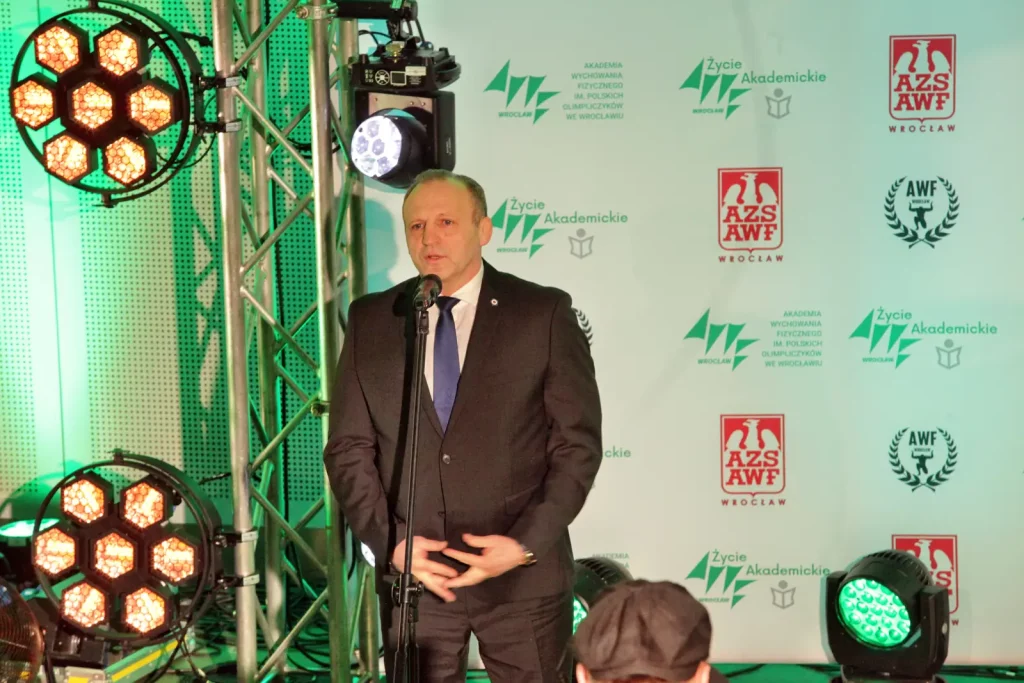 Fot. Adam Stępień - Gala XXXII Plebiscytu na najlepszego sportowca i trenera AWF Wrocław i KS AZS-AWF Wrocław w 2024 roku