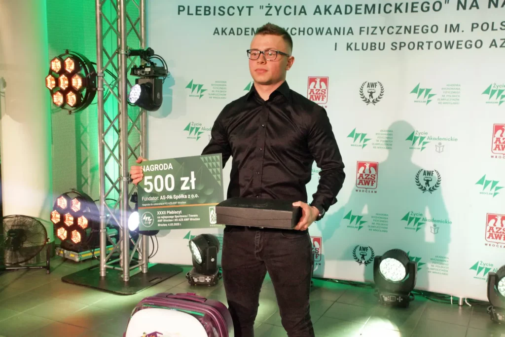 Fot. Adam Stępień - Gala XXXII Plebiscytu na najlepszego sportowca i trenera AWF Wrocław i KS AZS-AWF Wrocław w 2024 roku
