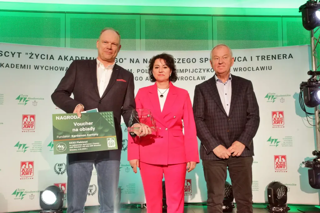 Fot. Adam Stępień - Gala XXXII Plebiscytu na najlepszego sportowca i trenera AWF Wrocław i KS AZS-AWF Wrocław w 2024 roku