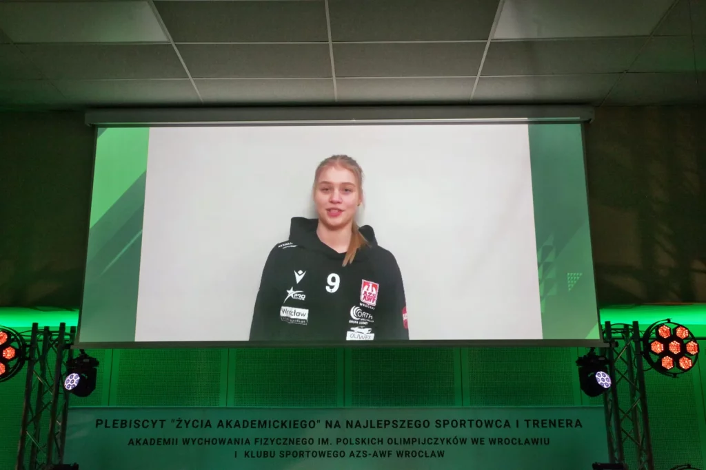 Fot. Adam Stępień - Gala XXXII Plebiscytu na najlepszego sportowca i trenera AWF Wrocław i KS AZS-AWF Wrocław w 2024 roku