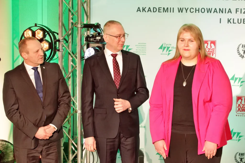 Fot. Adam Stępień - Gala XXXII Plebiscytu na najlepszego sportowca i trenera AWF Wrocław i KS AZS-AWF Wrocław w 2024 roku