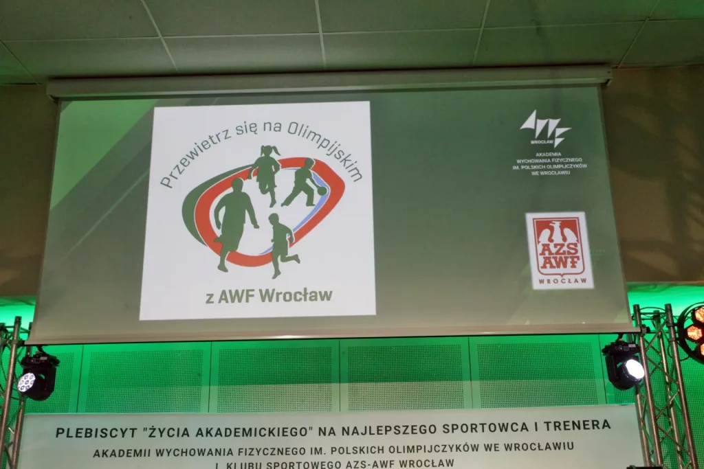Fot. Adam Stępień - Gala XXXII Plebiscytu na najlepszego sportowca i trenera AWF Wrocław i KS AZS-AWF Wrocław w 2024 roku